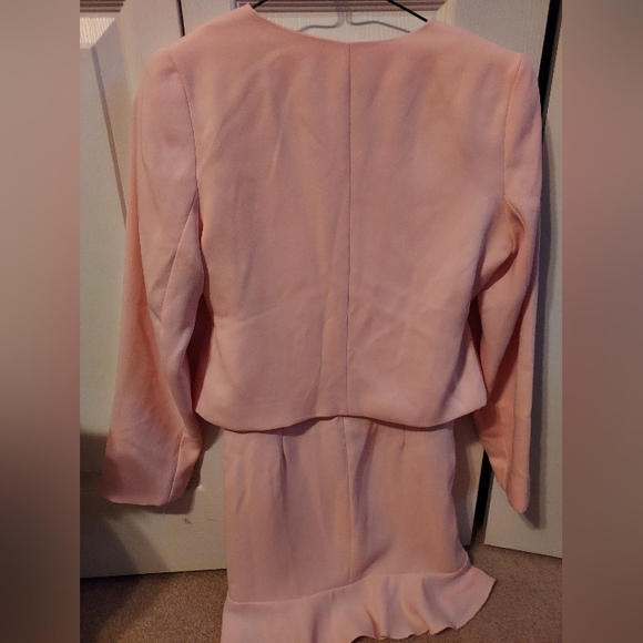 Elegant Pink Girl's Jacket And Dress Setn Brand NEW, Size 14 - Picture 5 of 8